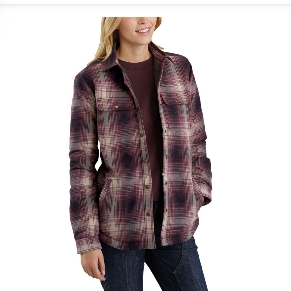 Carhartt Sherpa flannel